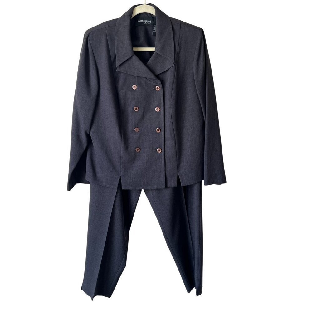 Sag Harbor Women's Petite 2-Piece Suit, 16WP